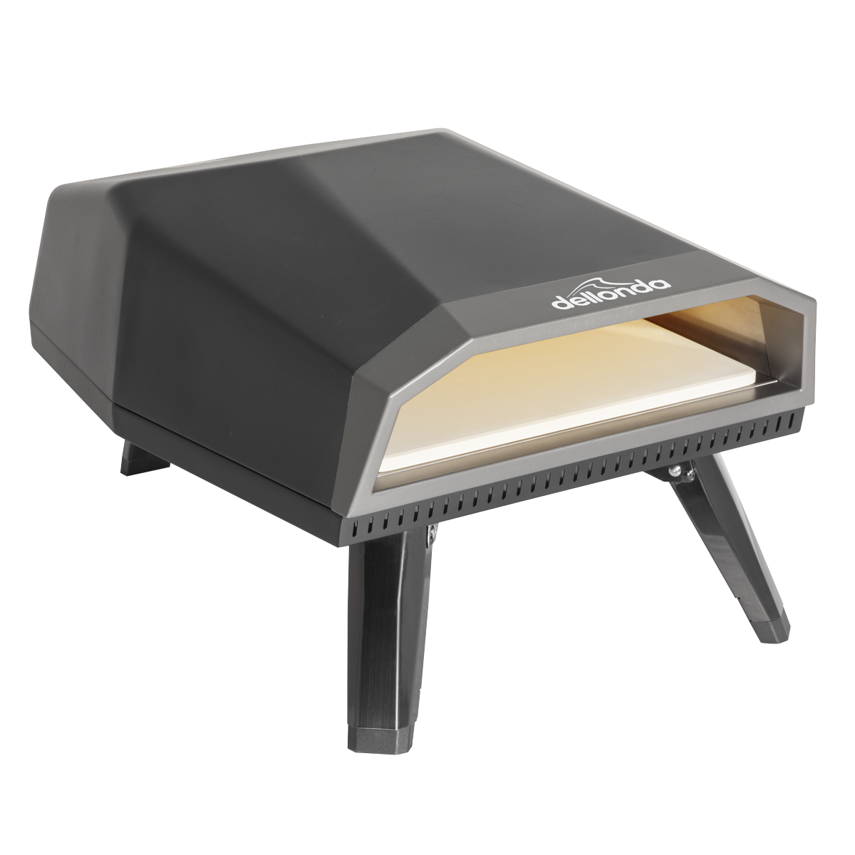 Dellonda DG257 Dellonda Gas Pizza Oven with Water-Resistant Cover/Carry Bag & 12" Pizza Peel