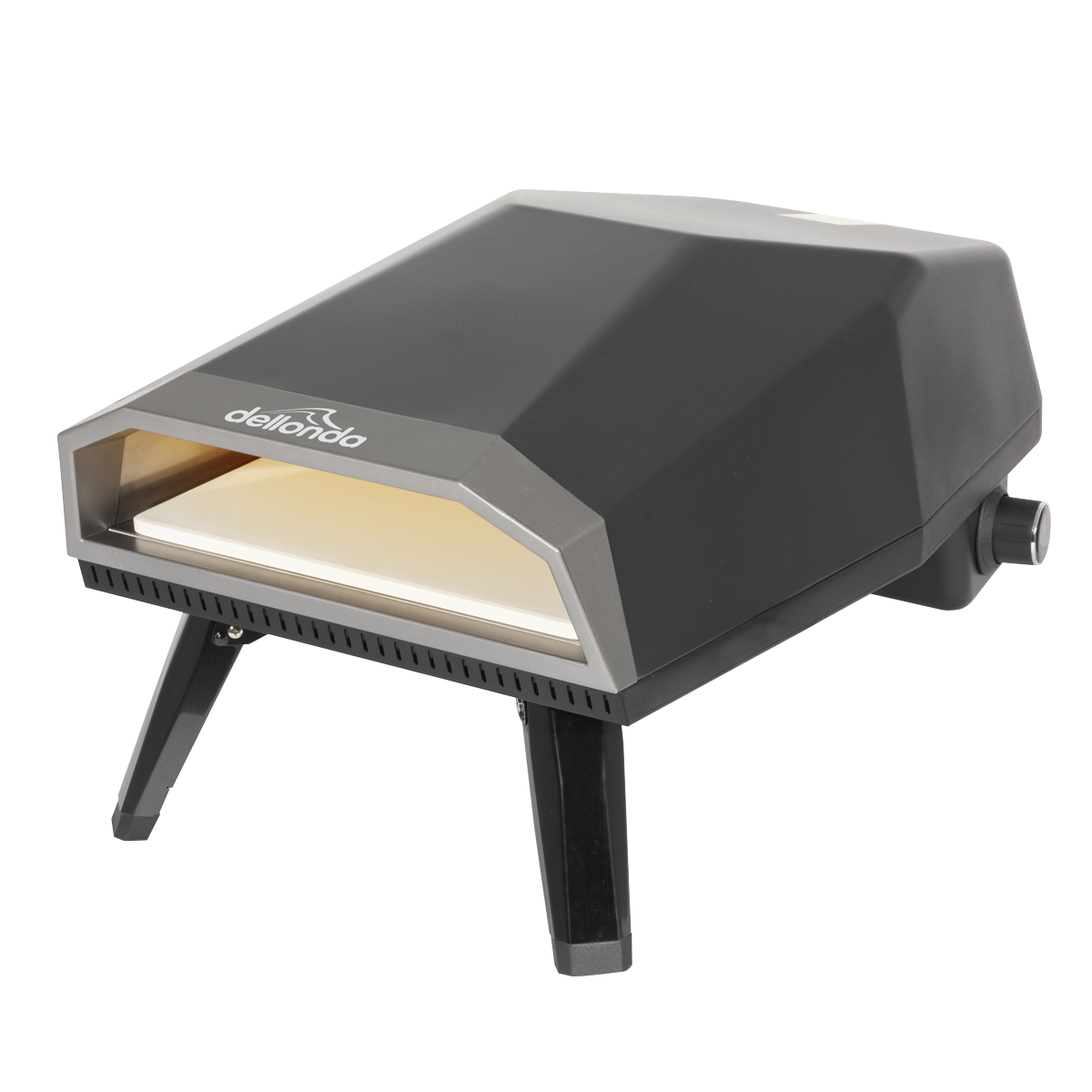 Dellonda DG257 Dellonda Gas Pizza Oven with Water-Resistant Cover/Carry Bag & 12" Pizza Peel