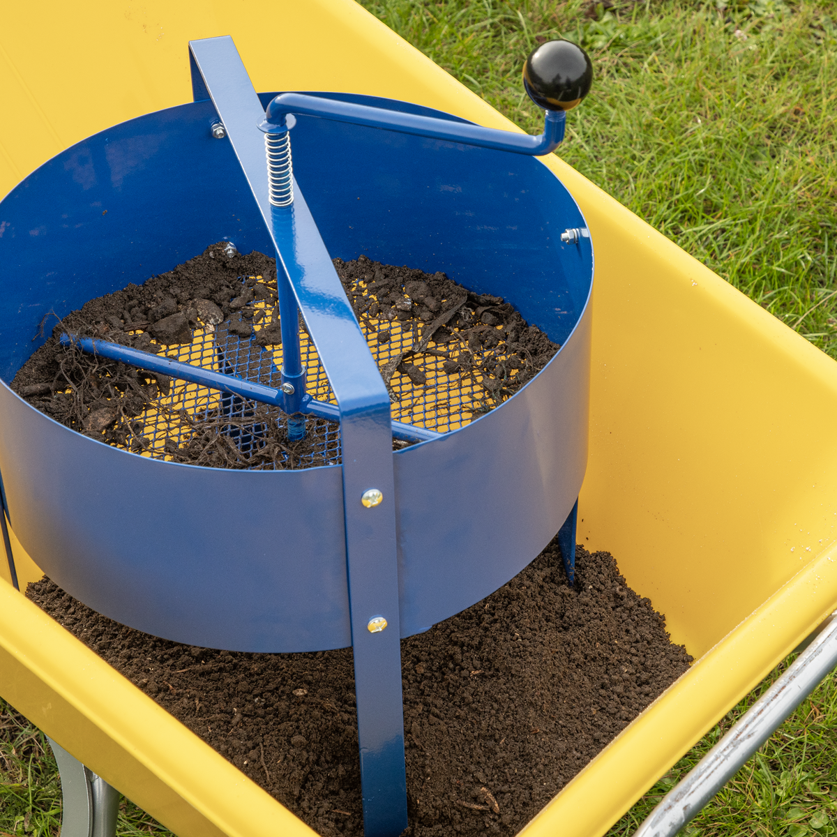 Dellonda DG261 Dellonda Large Rotary Garden Sieve for Soil & Stones 16"