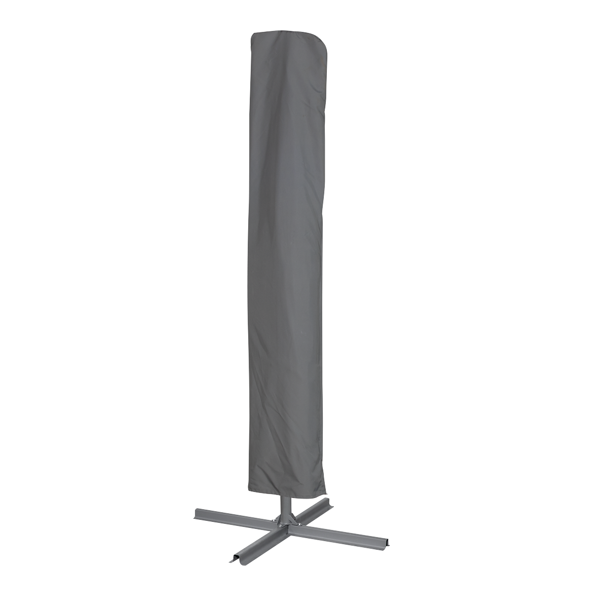 Dellonda DG264 Dellonda Banana Parasol with Cover 3m - Grey