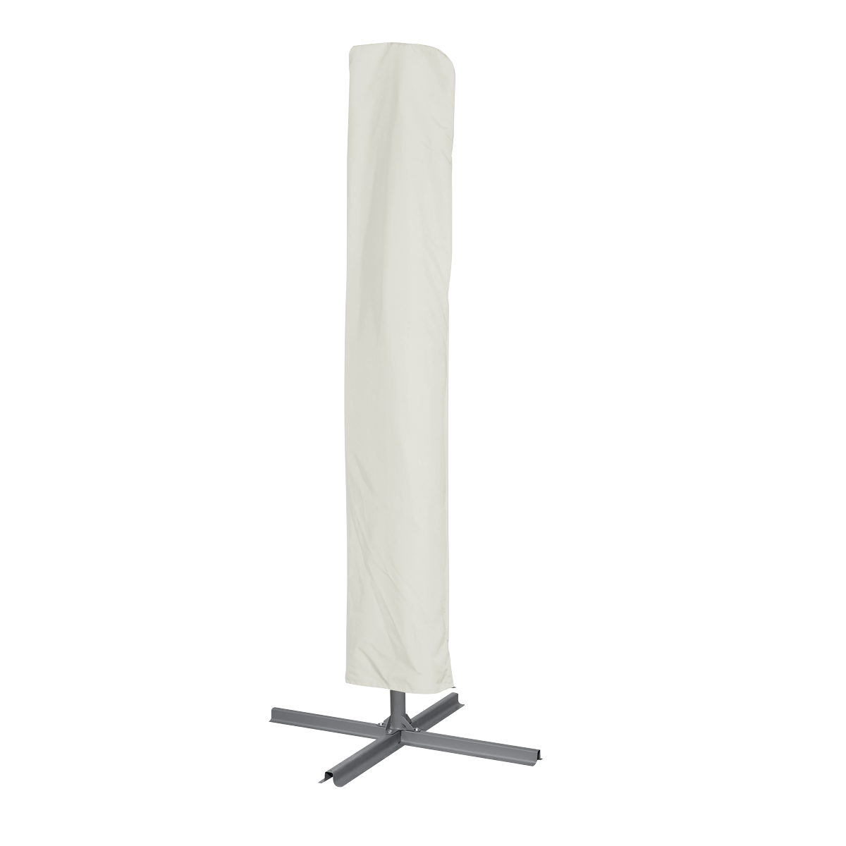 Dellonda DG265 Dellonda Banana Parasol with Cover 3m - Cream