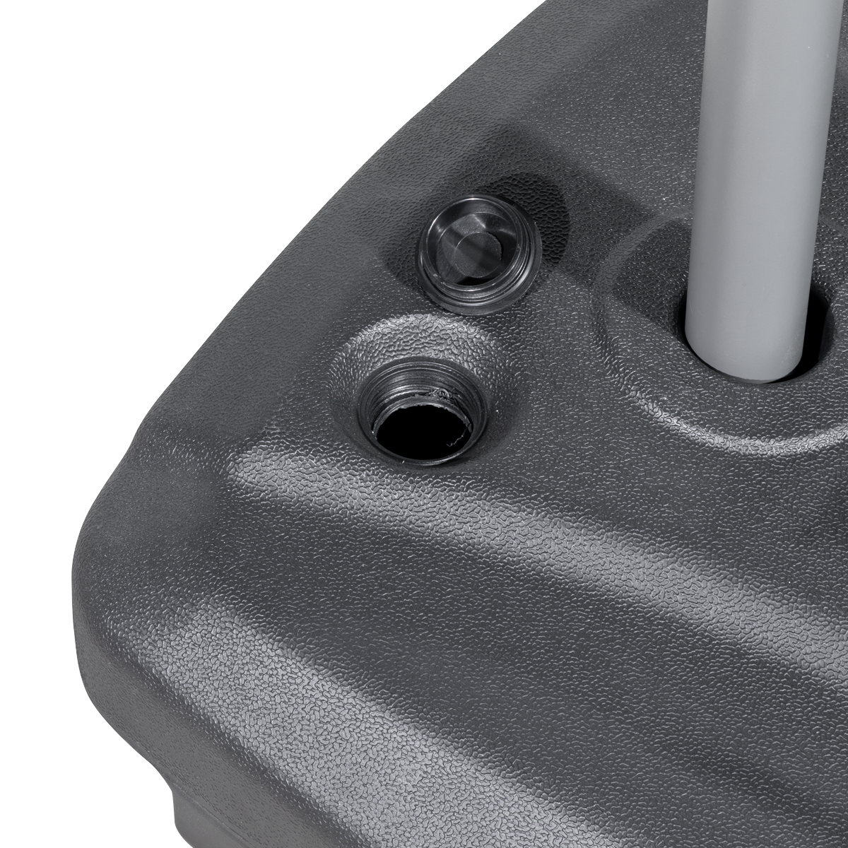 Dellonda DG266 Dellonda Fillable Parasol Base with Wheels, Water/Sand Fill 60L