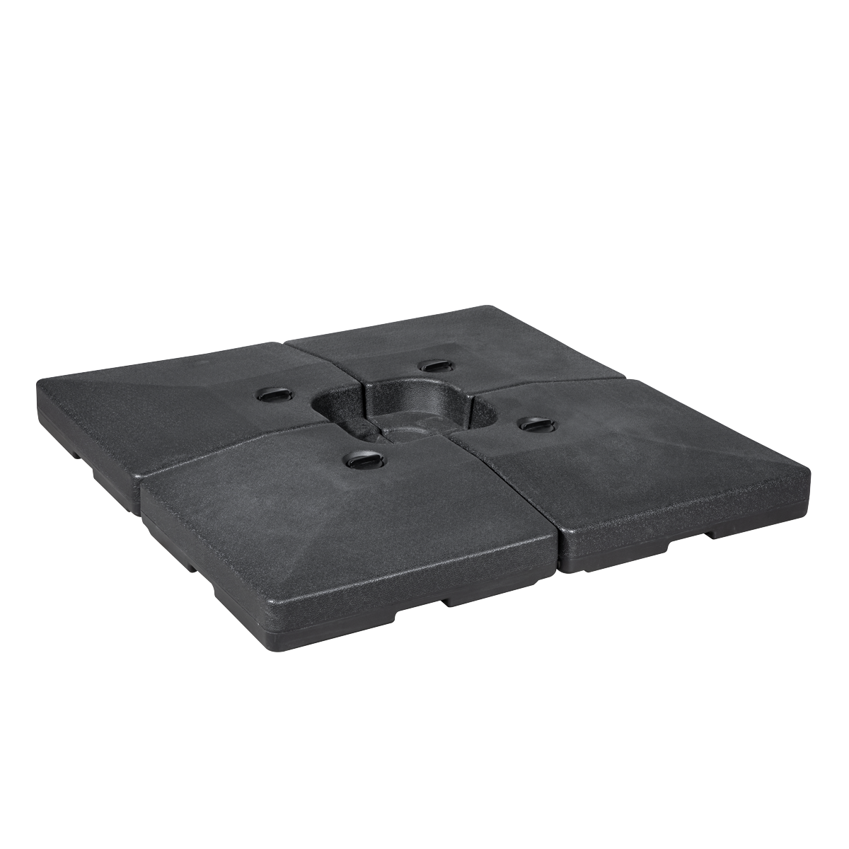 Dellonda DG269 Dellonda Fillable Parasol Base, Water/Sand Fill 92L 4pc