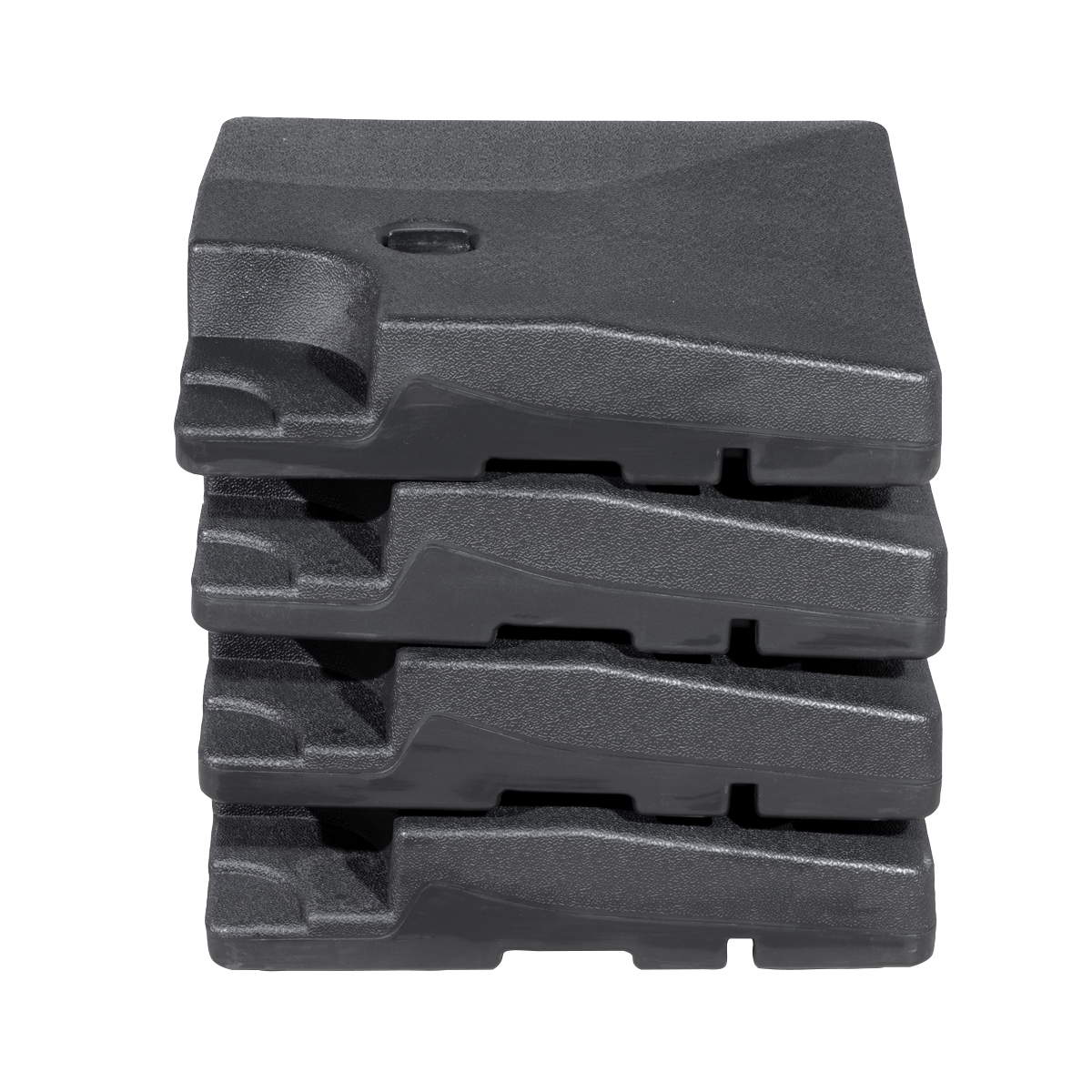 Dellonda DG269 Dellonda Fillable Parasol Base, Water/Sand Fill 92L 4pc