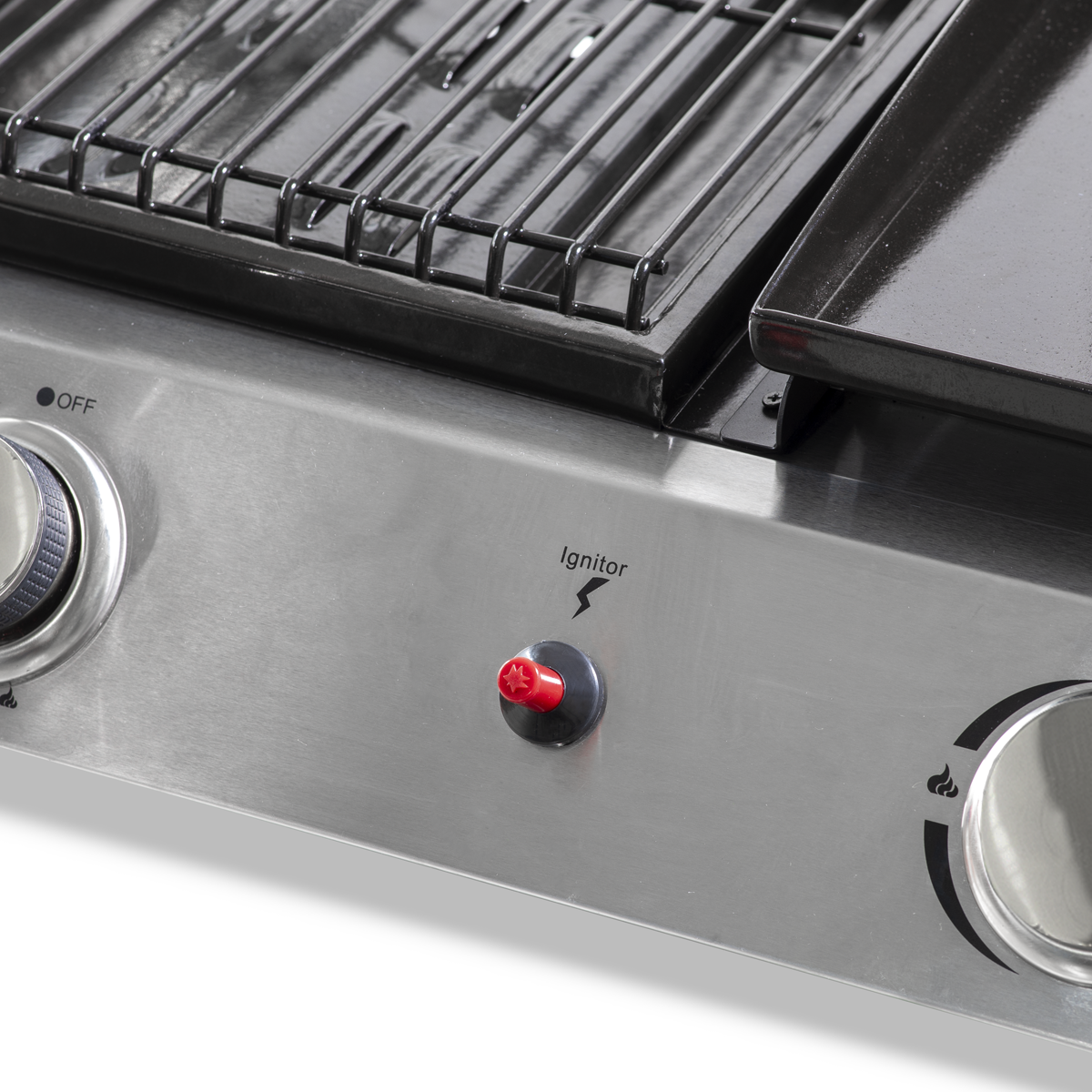 Dellonda DG276 Dellonda 3 Burner Stainless Steel Portable Gas Plancha/Grill 8.5kW