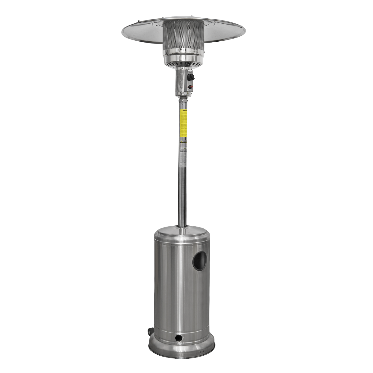 Dellonda DG2 Dellonda Outdoor Garden Gas Patio Heater 13kW Commercial & Domestic Use, Stainless Steel