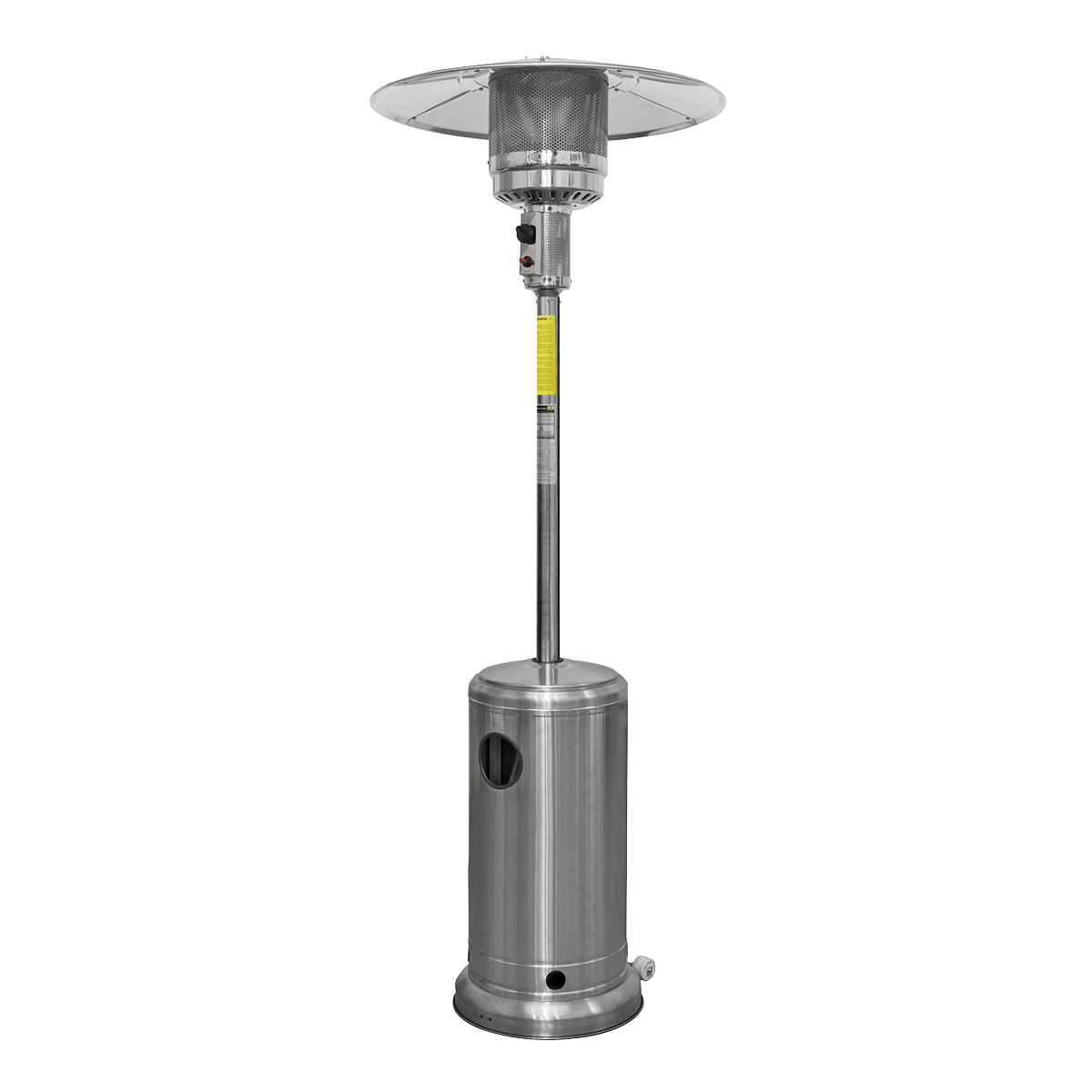 Dellonda DG2 Dellonda Outdoor Garden Gas Patio Heater 13kW Commercial & Domestic Use, Stainless Steel