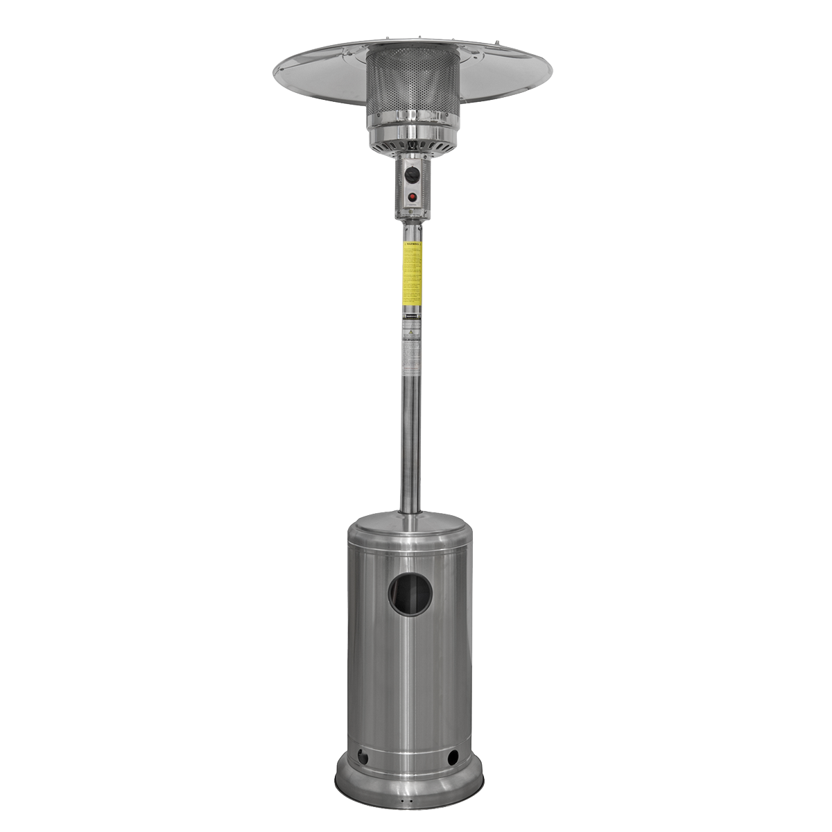 Dellonda DG2 Dellonda Outdoor Garden Gas Patio Heater 13kW Commercial & Domestic Use, Stainless Steel