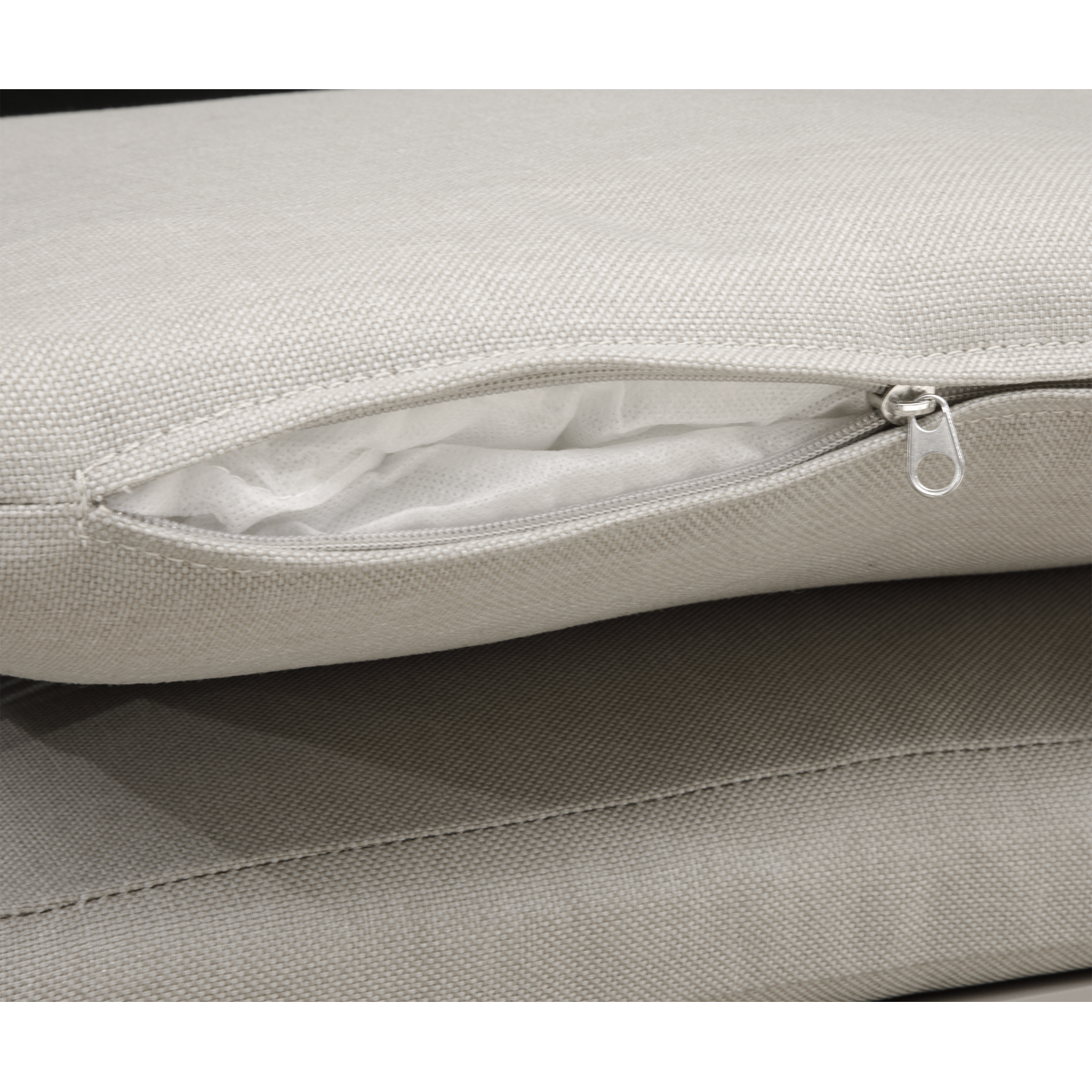 Dellonda DG49 Dellonda Fusion Garden/Patio Dining Chairs with Armrests 6pc - Light Grey