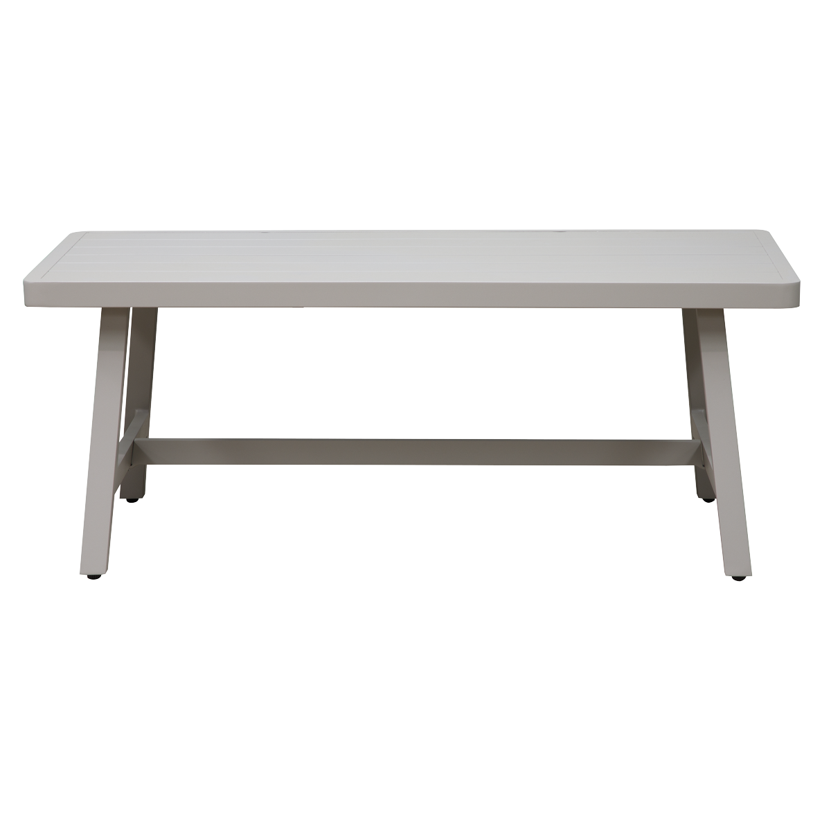 Dellonda DG57 Dellonda Fusion Aluminium Outdoor Corner Sofa & Coffee Table Set 4pc