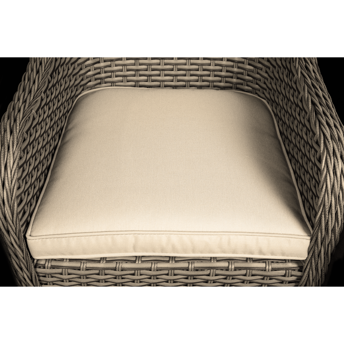 Dellonda DG64 Dellonda Chester Rattan Wicker Outdoor Garden Dining Chairs 2pc