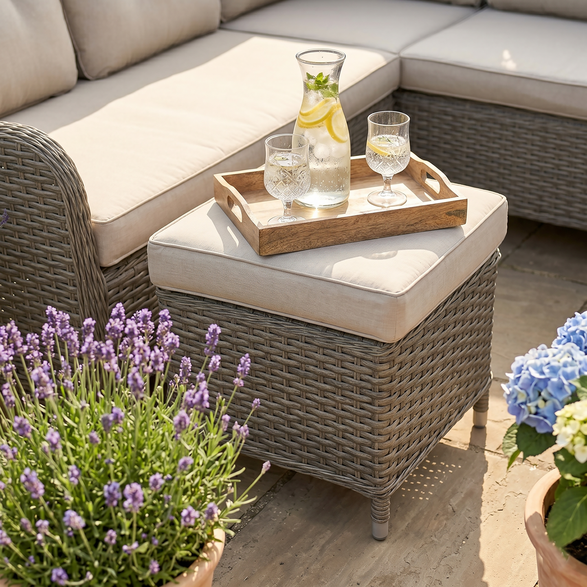 Dellonda DG72 Dellonda Chester Rattan Wicker Outdoor Furniture