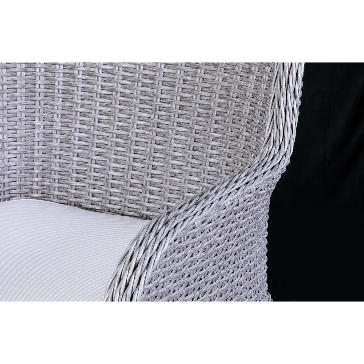 Dellonda DG76 Dellonda Buxton Rattan Wicker Outdoor Chairs Set 2pc
