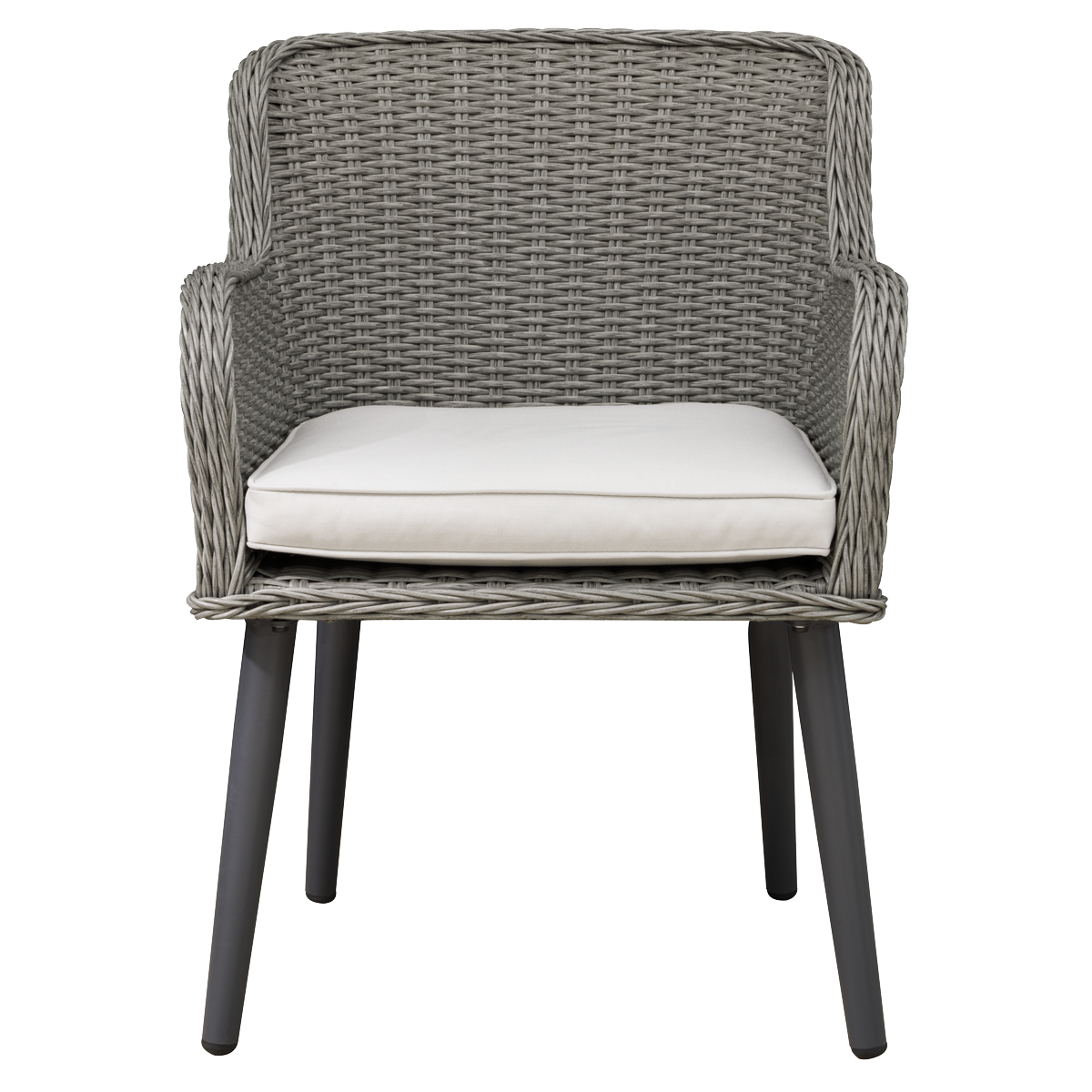 Dellonda DG76 Dellonda Buxton Rattan Wicker Outdoor Chairs Set 2pc