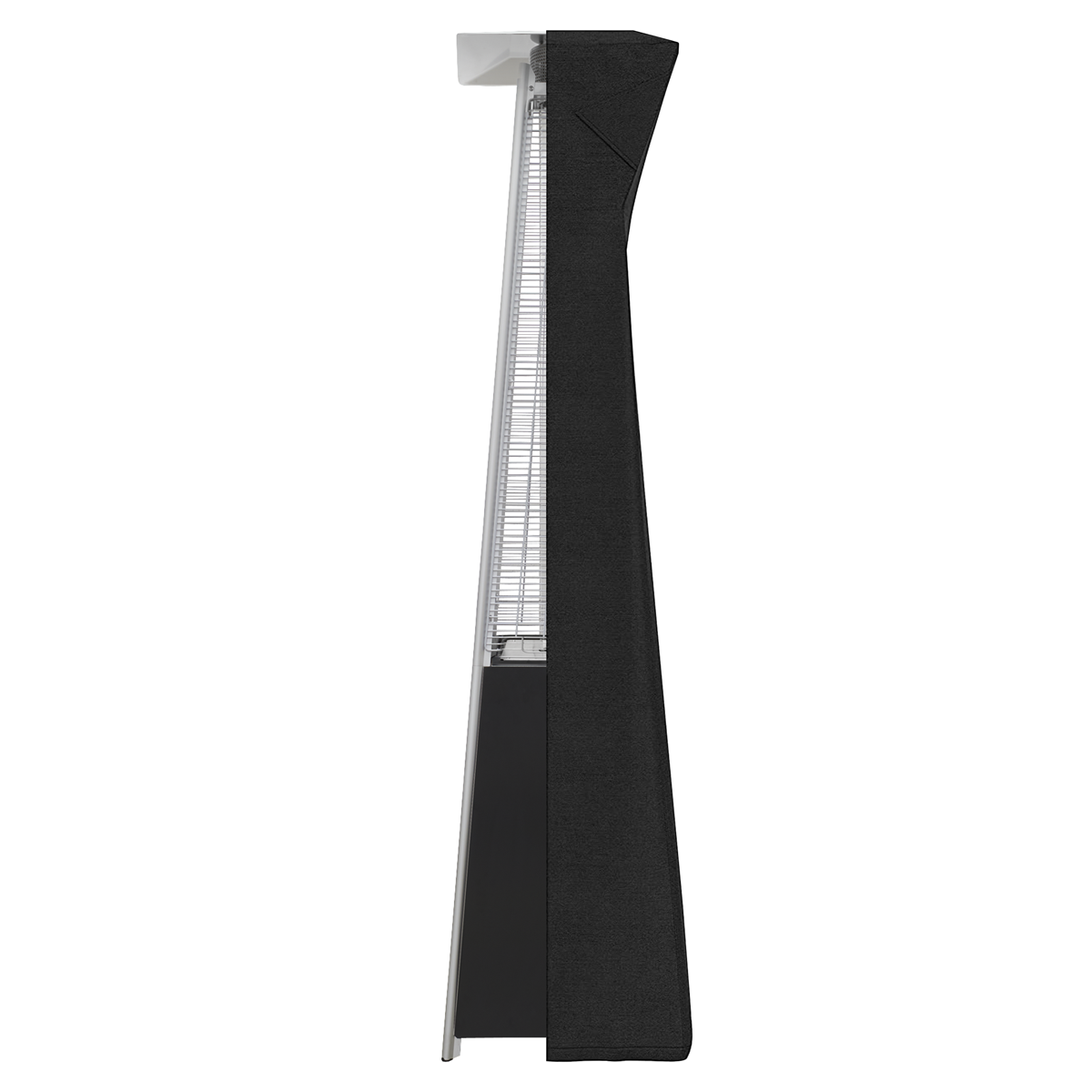 Dellonda DG7 Dellonda Pyramid Gas Tower Patio Heater Water-Resistant Cover 2280 x 470mm, Black