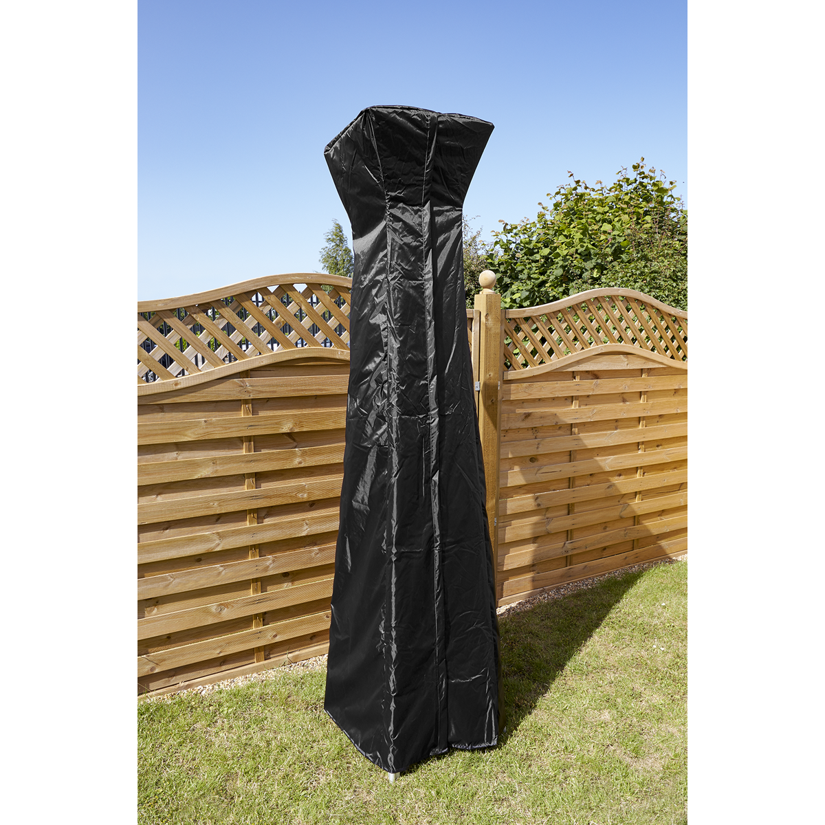 Dellonda DG7 Dellonda Pyramid Gas Tower Patio Heater Water-Resistant Cover 2280 x 470mm, Black