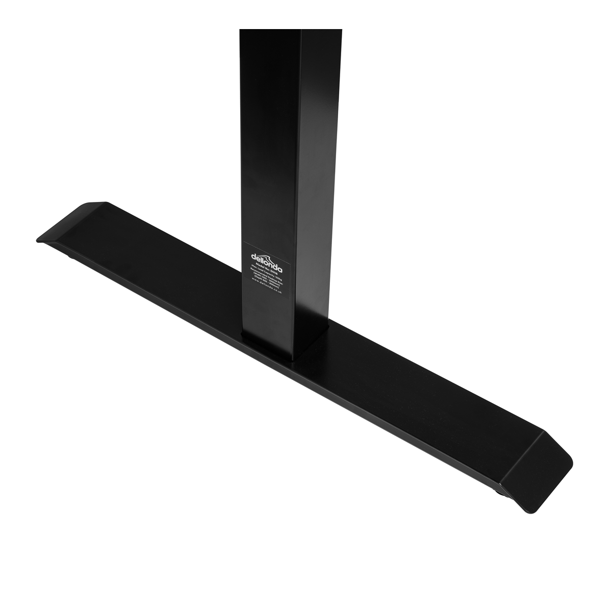 Dellonda DH16 Dellonda Dual Motor Ultra-Quiet Desk Frame with Digital Controls 100kg Capacity - Black
