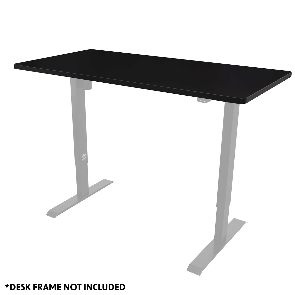 Dellonda DH21 Dellonda Rectangular Desktop 1400 x 700mm - Black