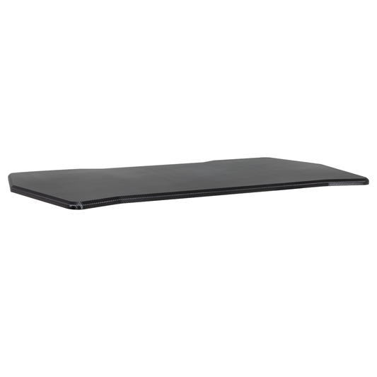 Dellonda DH22 Dellonda Rectangular Desktop 1400 x 700mm - Carbon Fibre Effect
