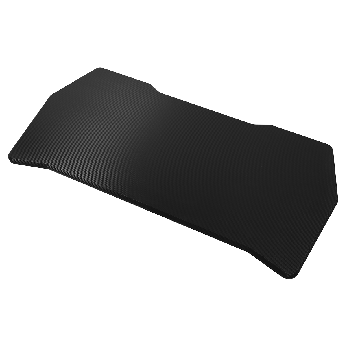 Dellonda DH22 Dellonda Rectangular Desktop 1400 x 700mm - Carbon Fibre Effect