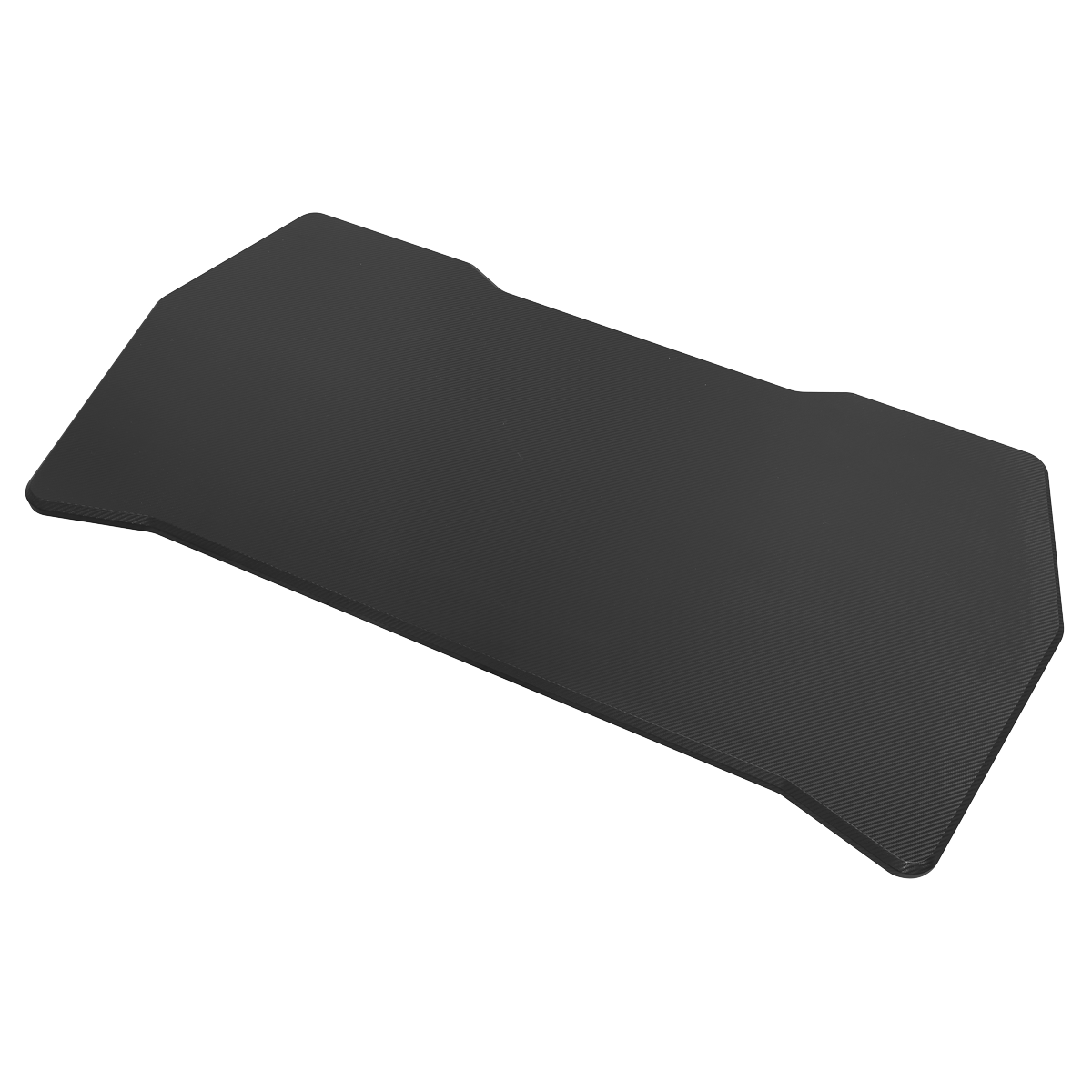 Dellonda DH22 Dellonda Rectangular Desktop 1400 x 700mm - Carbon Fibre Effect