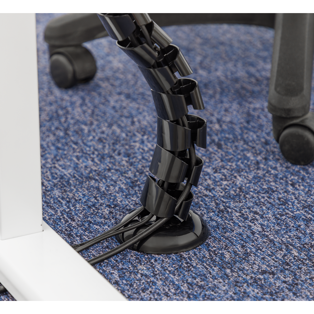 Dellonda DH274 Dellonda Flexible Cable Management System, Clamp-On 1.3m