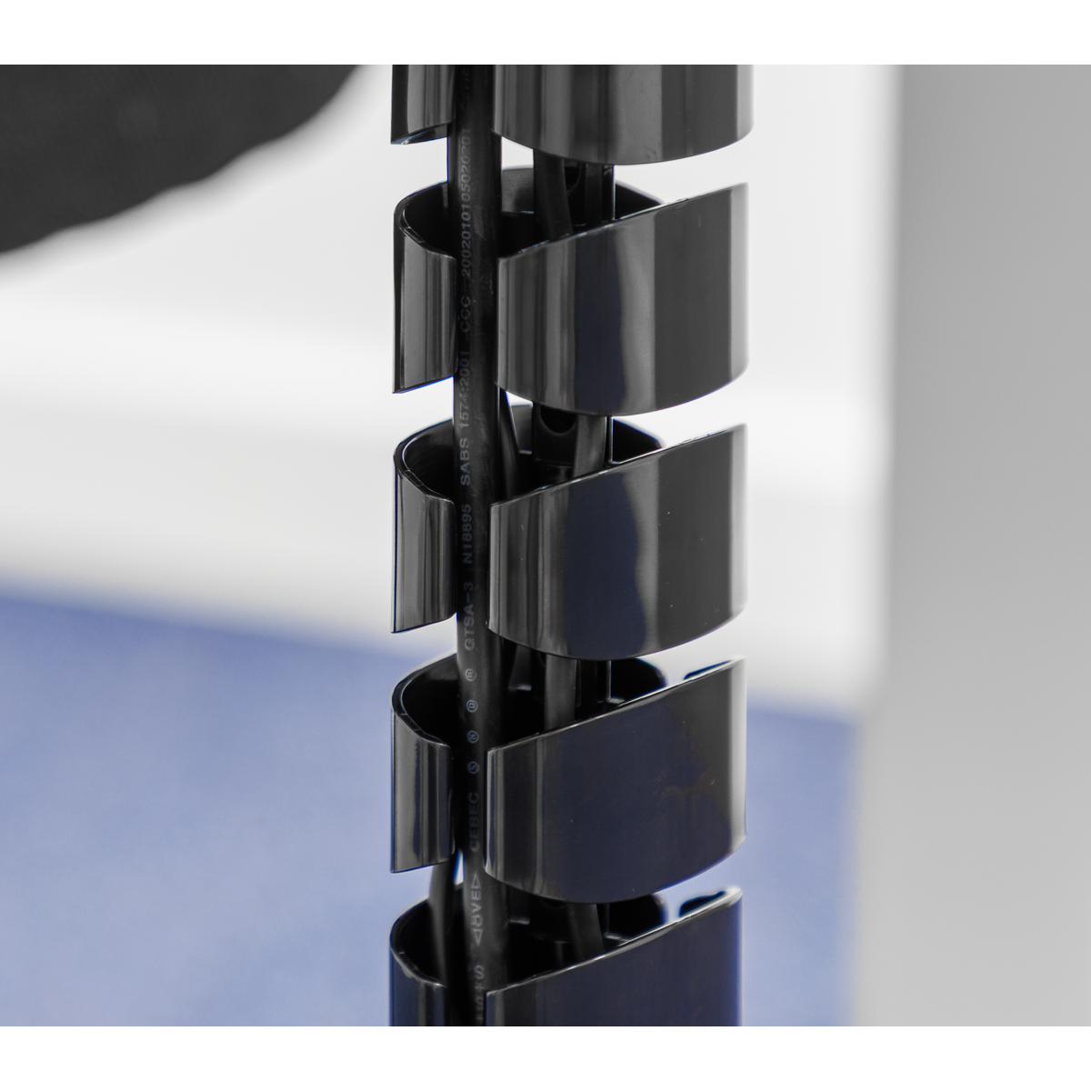 Dellonda DH274 Dellonda Flexible Cable Management System, Clamp-On 1.3m
