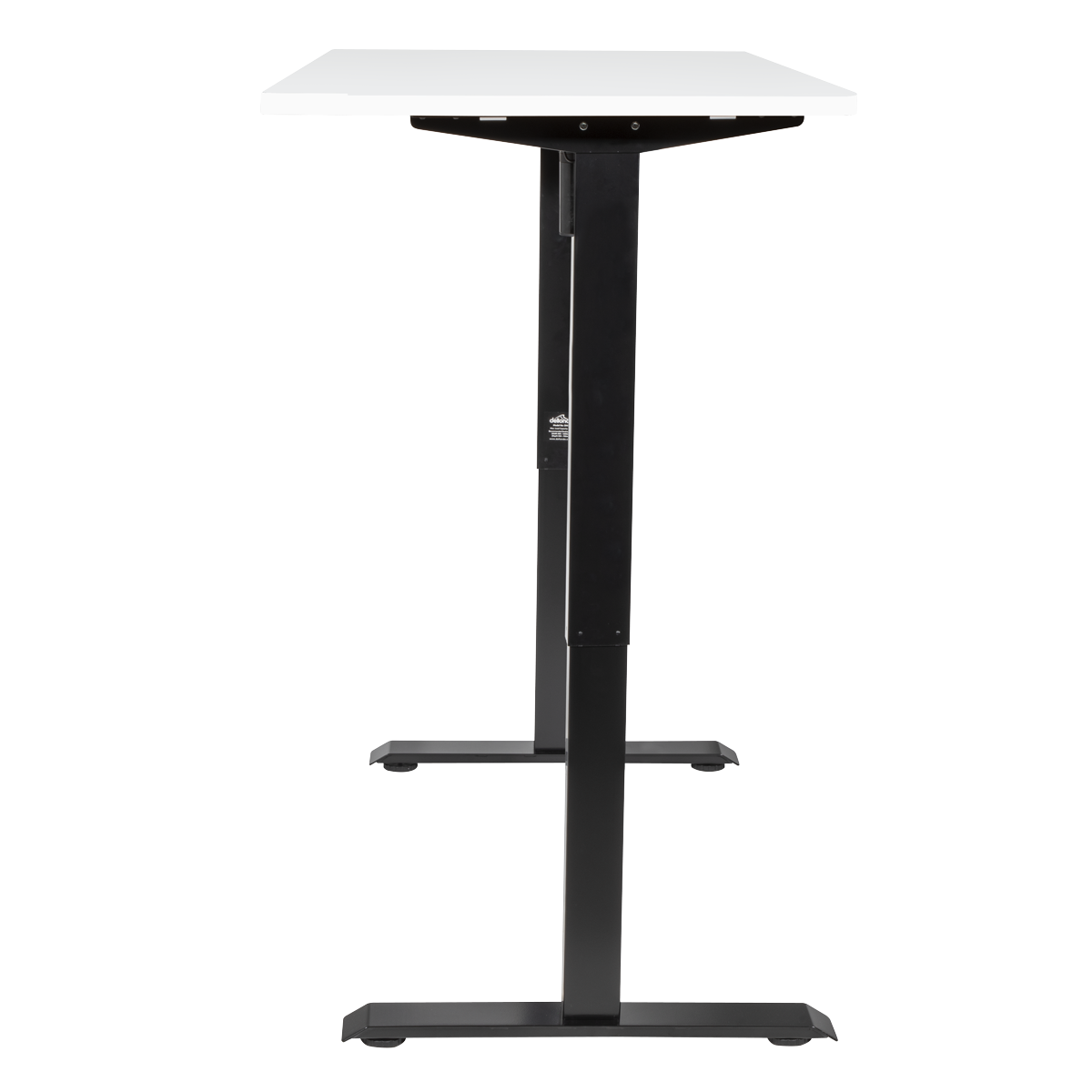 Dellonda DH36 Dellonda Single Motor Ultra-Quiet Adjustable-Height Electric Sit/Stand Desk - White Desktop