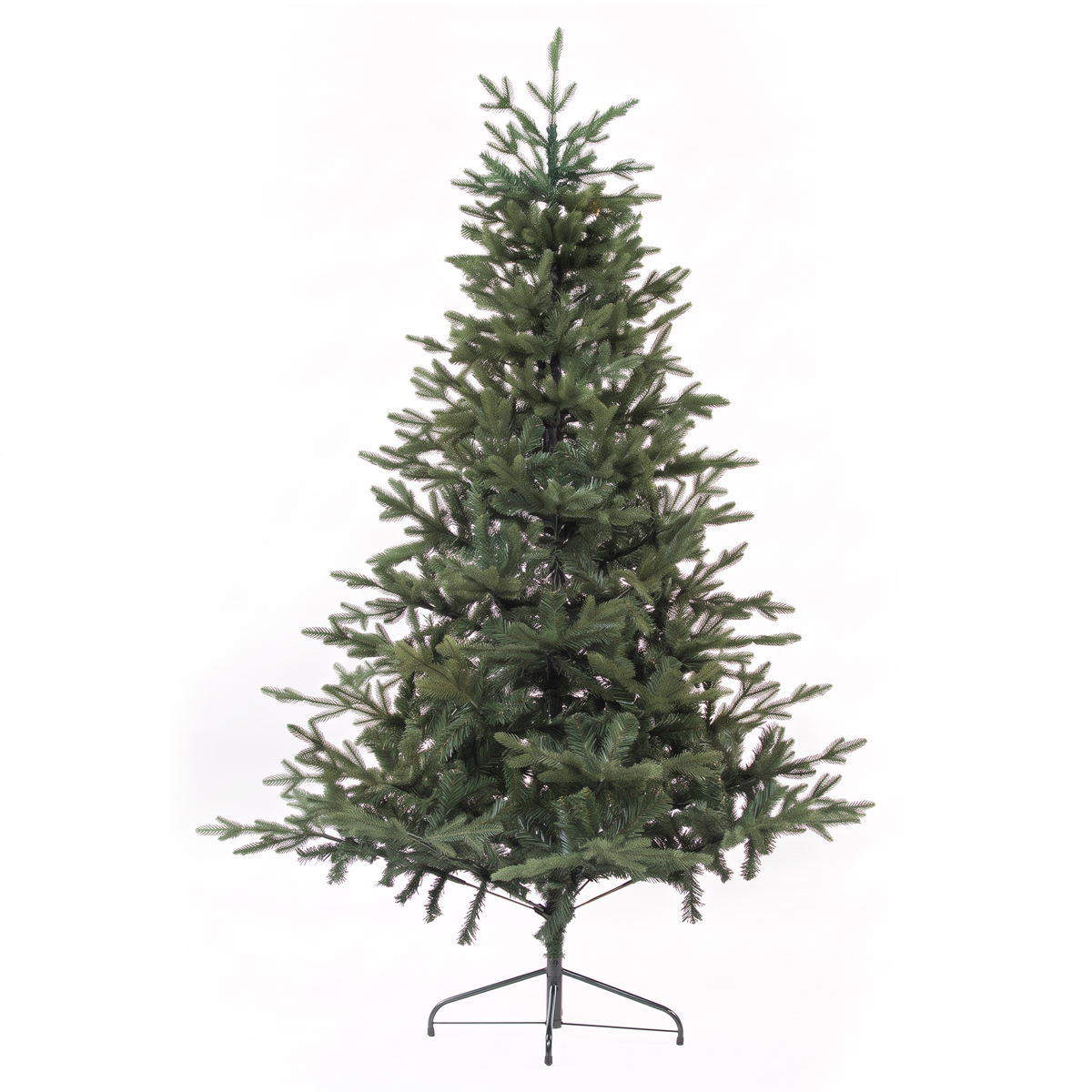 Dellonda DH46 Dellonda Artificial Hinged Christmas Tree 7ft(210cm)