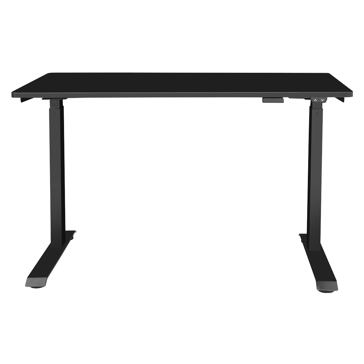 Dellonda DH55 Dellonda Single Motor Ultra-Quiet Adjustable-Height Electric Sit/Stand Desk - Black Desktop