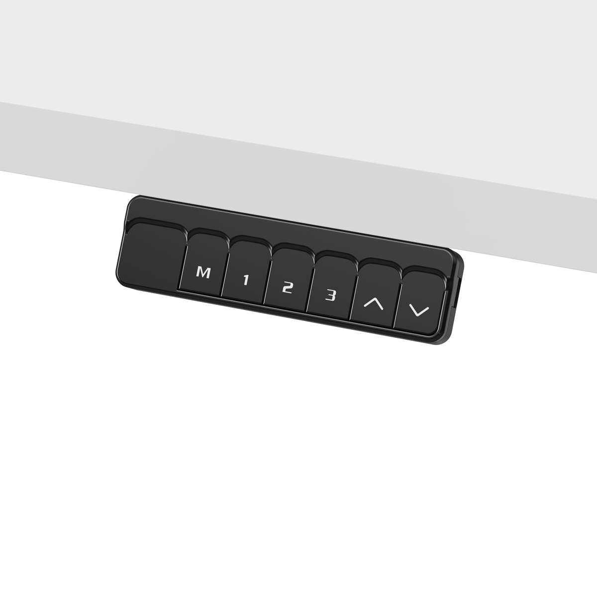 Dellonda DH56 Dellonda Single Motor Ultra-Quiet Adjustable-Height Electric Sit/Stand Desk - White Desktop