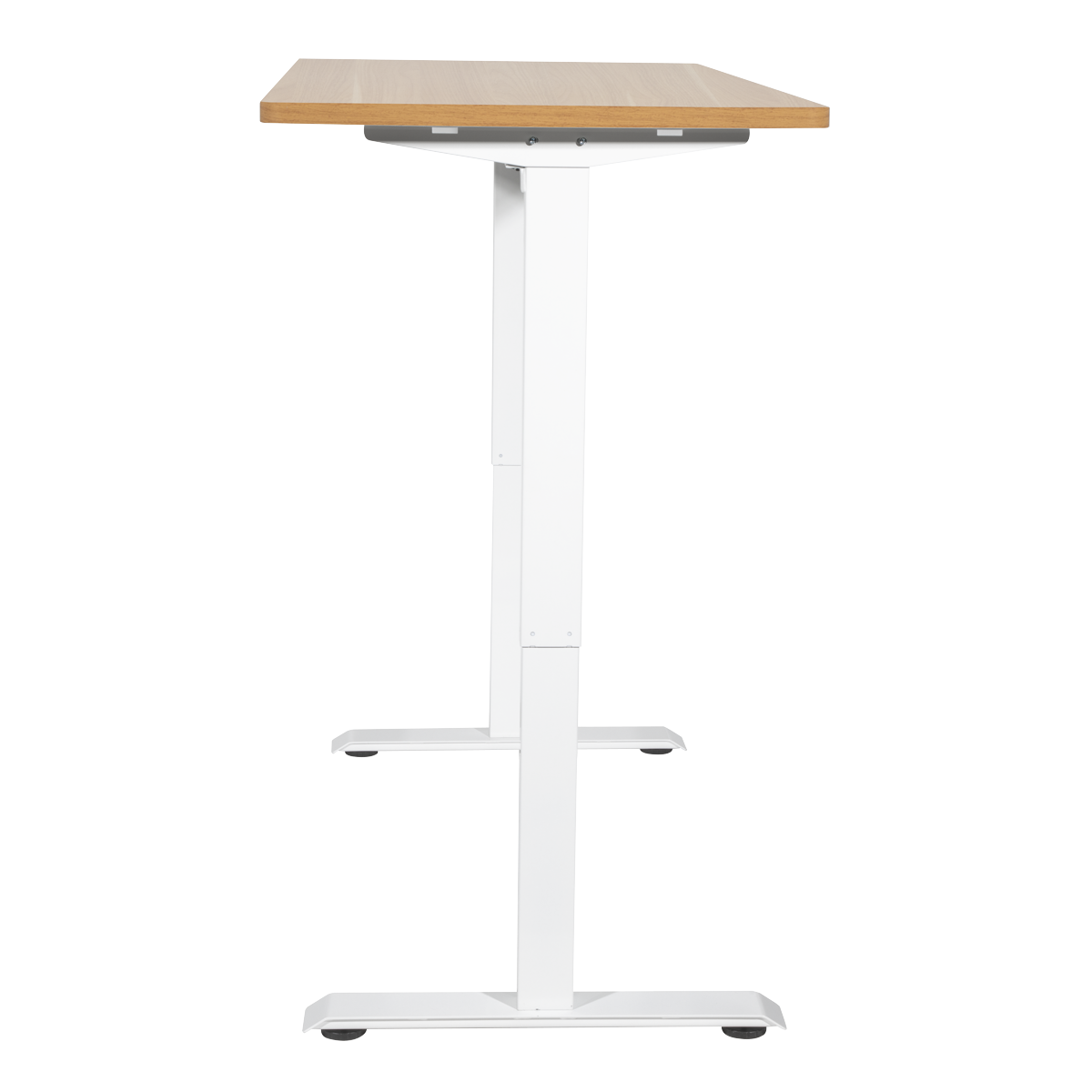 Dellonda DH68 Dellonda Single Motor Ultra-Quiet Adjustable-Height Electric Sit/Stand Desk - Oak Desktop