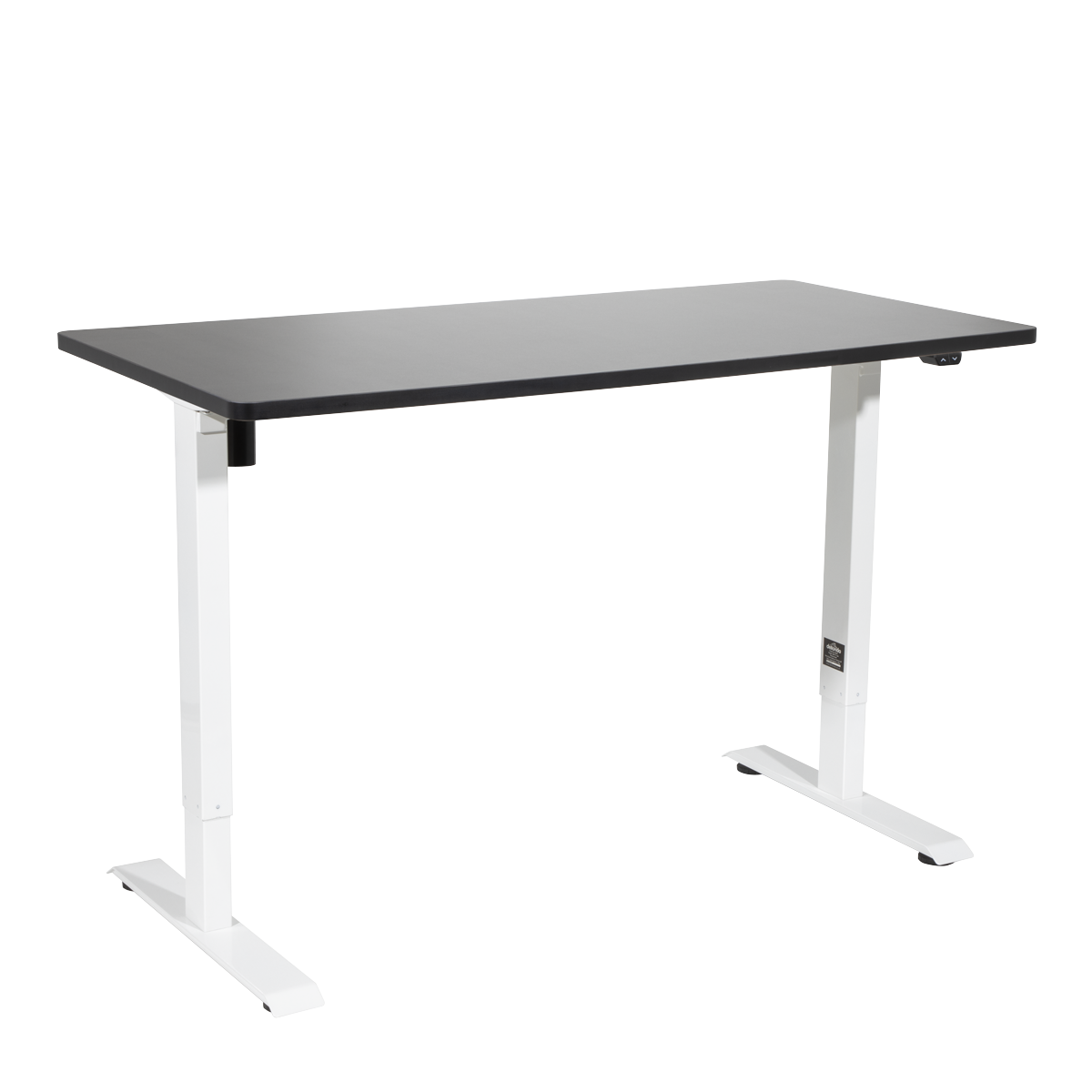 Dellonda DH69 Dellonda Single Motor Ultra-Quiet Adjustable-Height Electric Sit/Stand Desk - Black Desktop