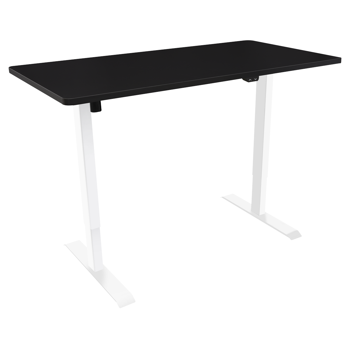 Dellonda DH69 Dellonda Single Motor Ultra-Quiet Adjustable-Height Electric Sit/Stand Desk - Black Desktop