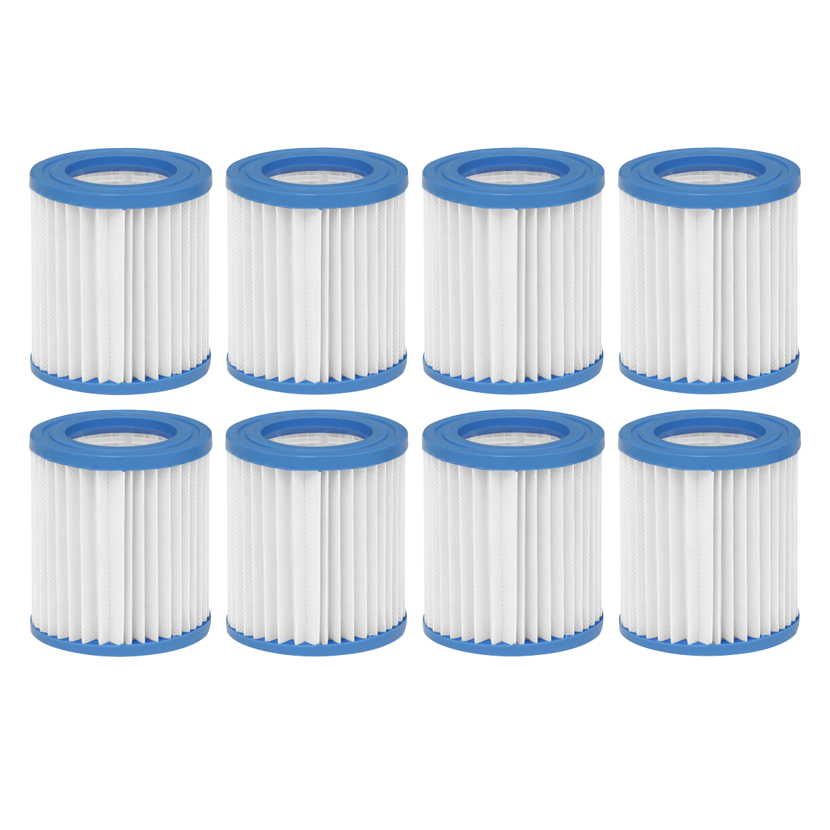 Dellonda DL117 Dellonda Swimming Pool Filter Cartridge - Pack of 8
