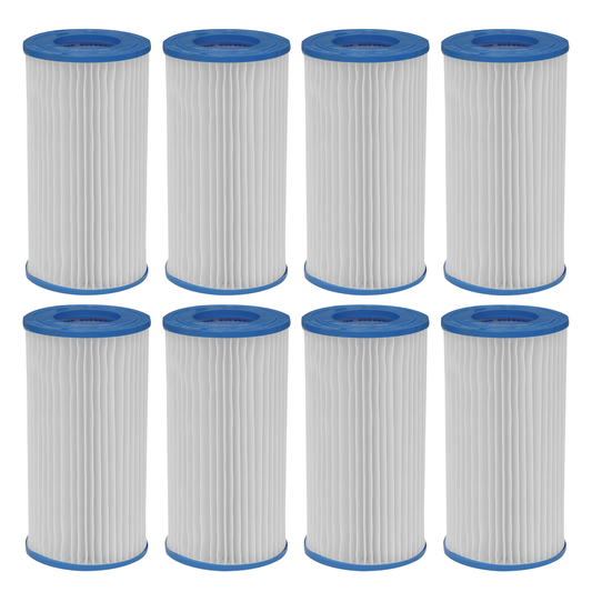 Dellonda DL119 Dellonda Swimming Pool Filter Cartridge - Pack of 8