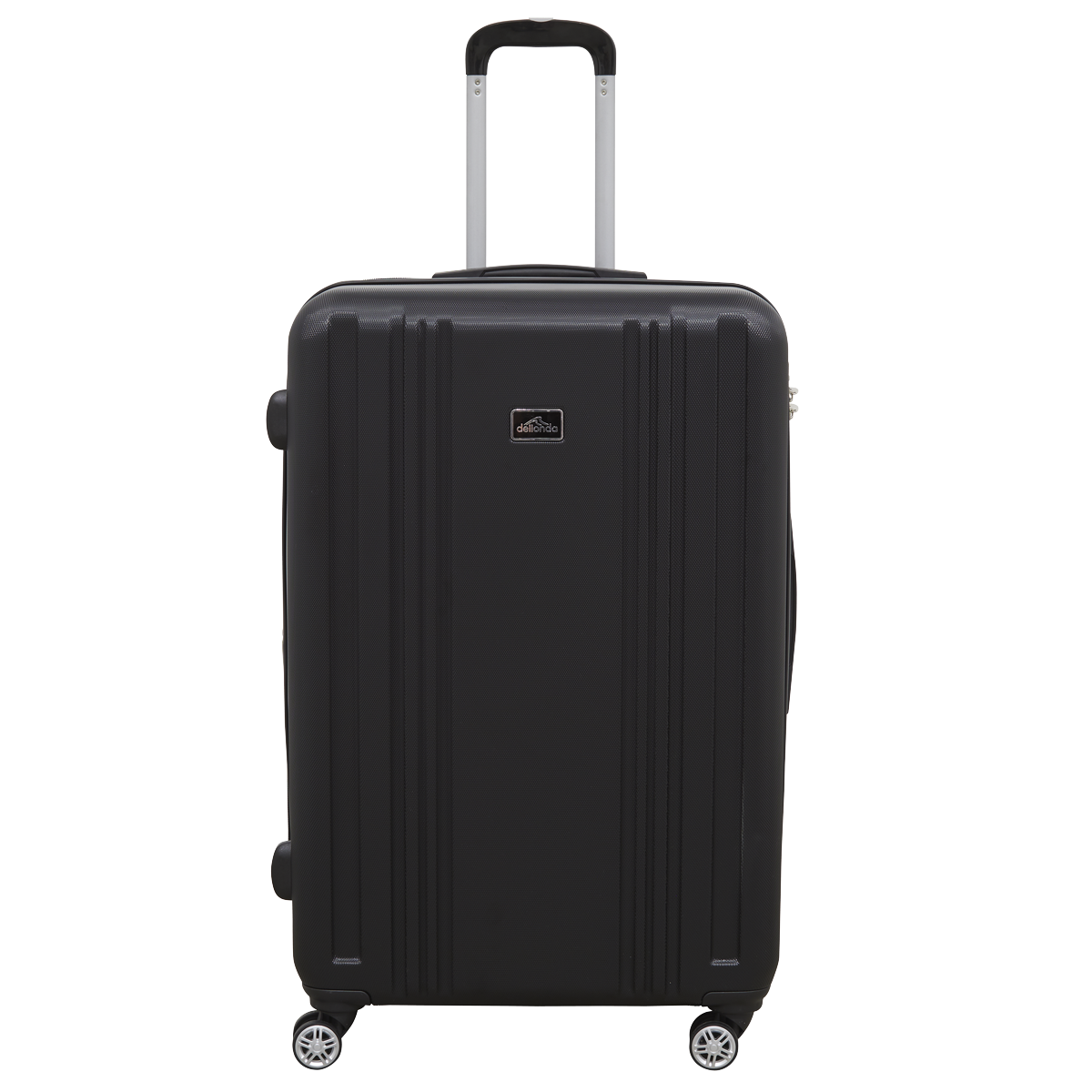 Dellonda DL11 Dellonda Lightweight ABS Luggage Set with TSA Lock - Black