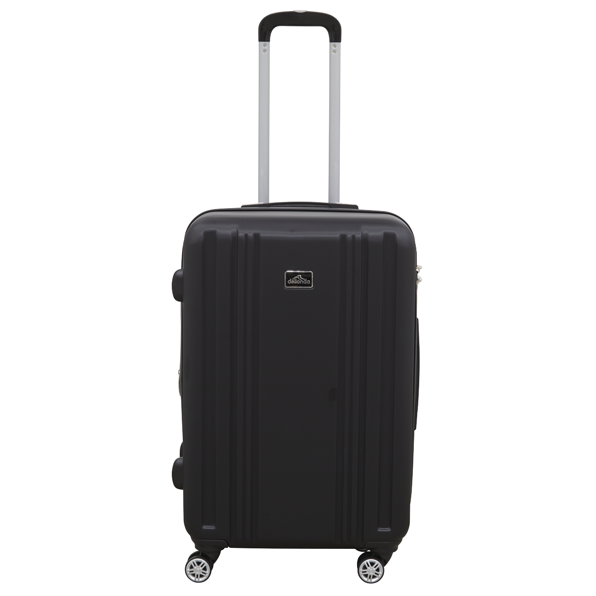 Dellonda DL11 Dellonda Lightweight ABS Luggage Set with TSA Lock - Black