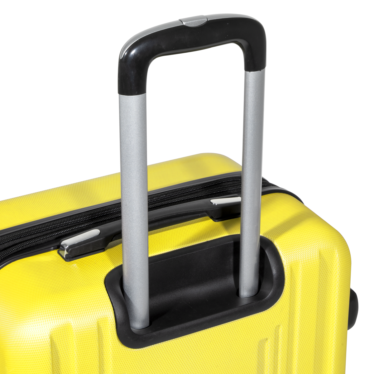 Dellonda DL124 Dellonda Lightweight ABS Luggage Set with TSA Lock - Yellow