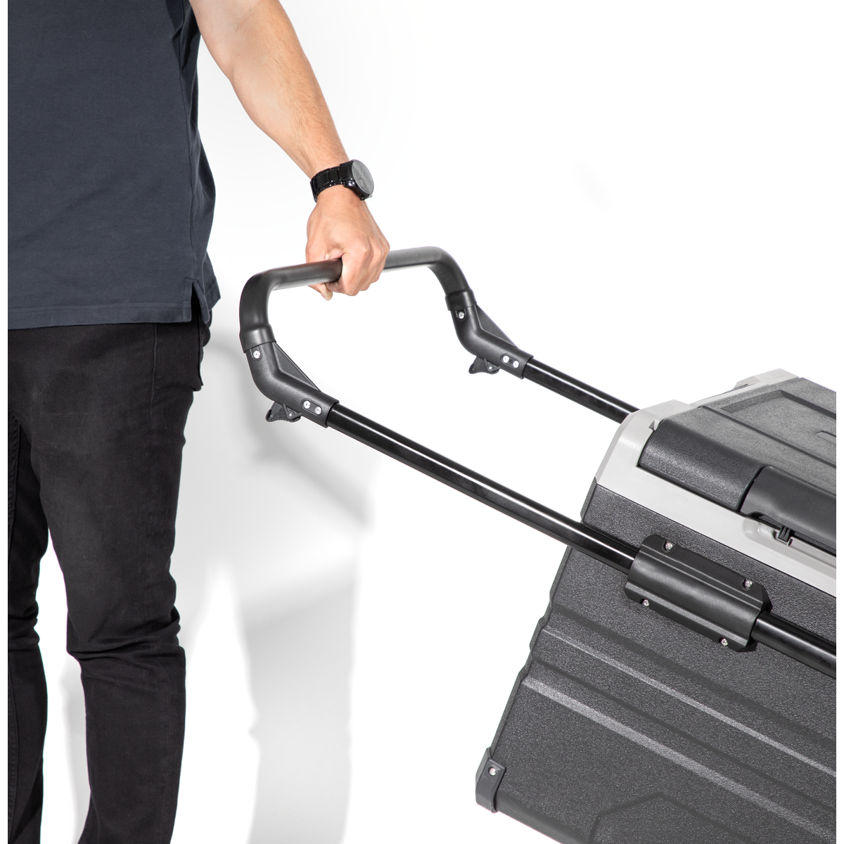 Dellonda DL127 Dellonda Portable Fridge Freezer/Cool Box with LED Display 75L