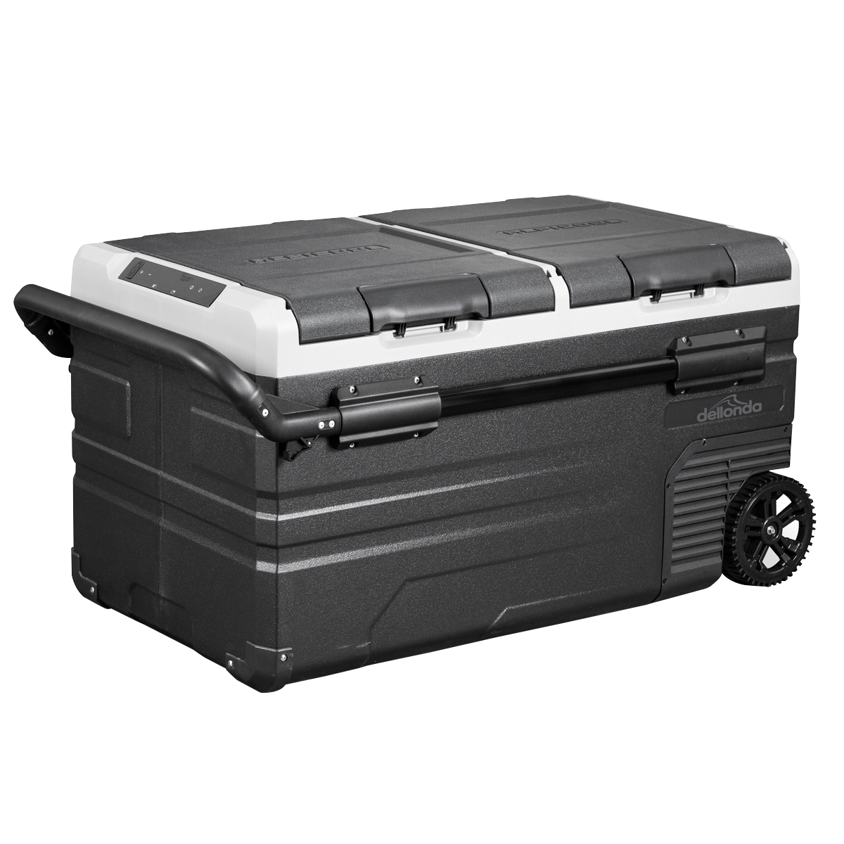 Dellonda DL127 Dellonda Portable Fridge Freezer/Cool Box with LED Display 75L