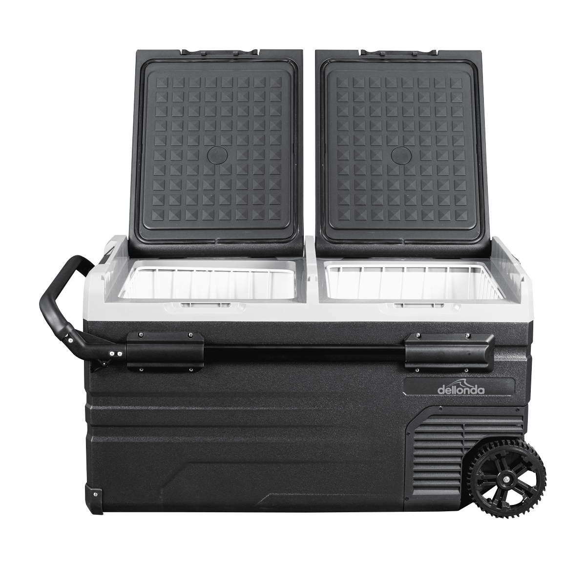 Dellonda DL127 Dellonda Portable Fridge Freezer/Cool Box with LED Display 75L