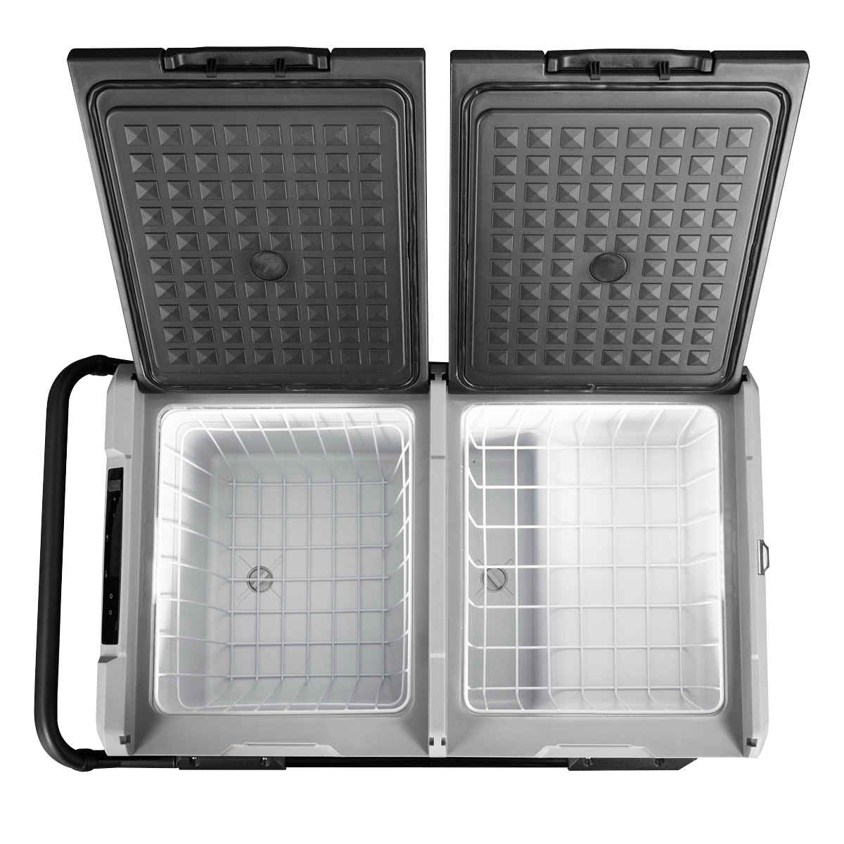 Dellonda DL127 Dellonda Portable Fridge Freezer/Cool Box with LED Display 75L