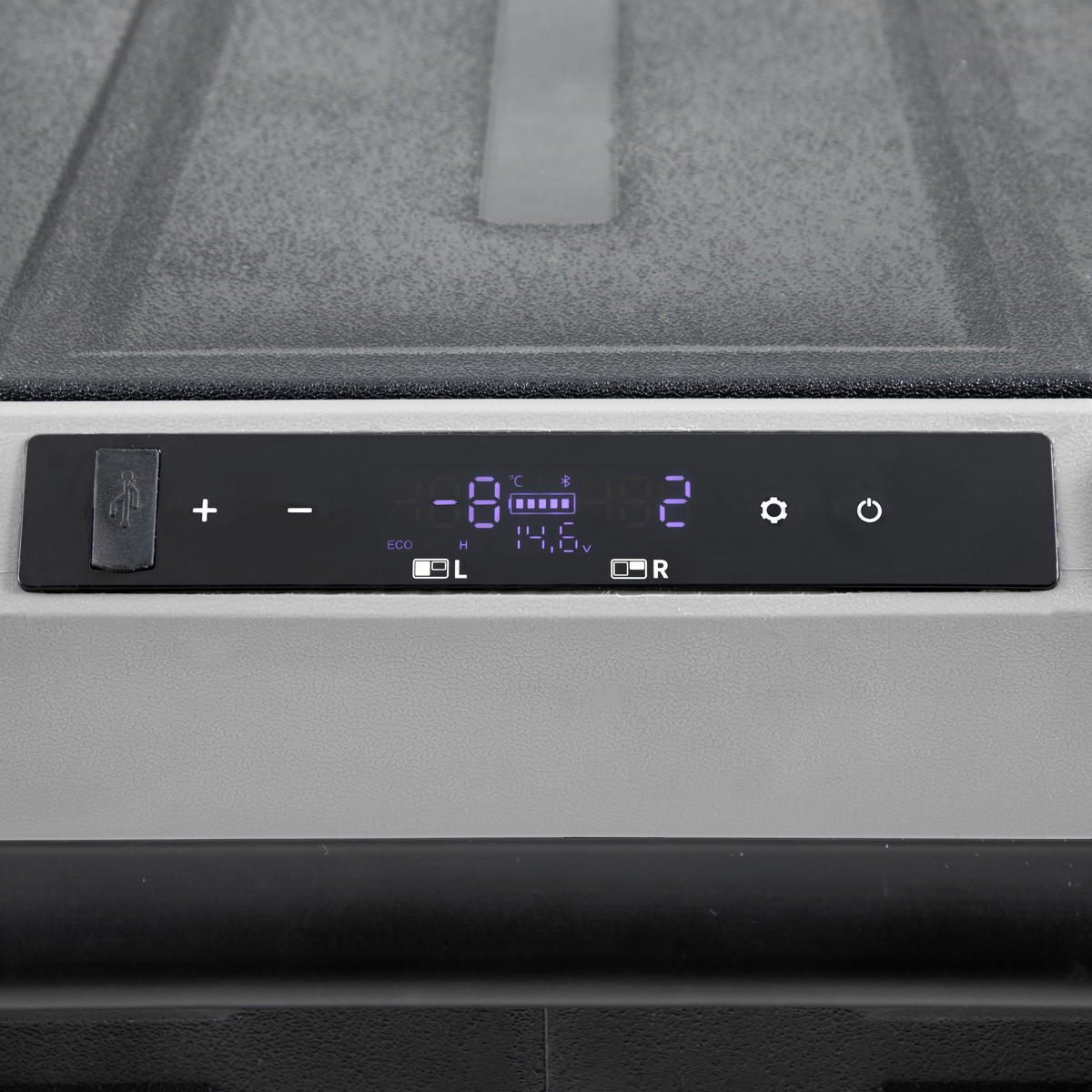 Dellonda DL128 Dellonda Portable Fridge Freezer/Cool Box with LED Display 95L