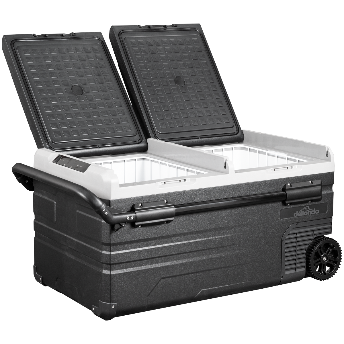 Dellonda DL128 Dellonda Portable Fridge Freezer/Cool Box with LED Display 95L