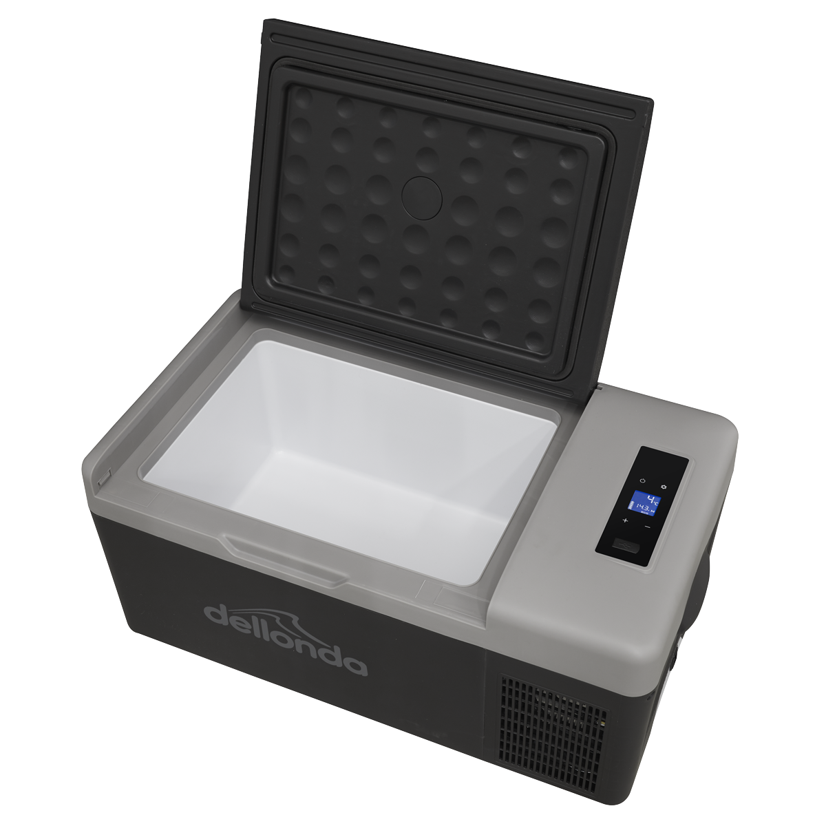 Dellonda DL12 Dellonda Portable Fridge Freezer/Cool Box with LED Display 15L