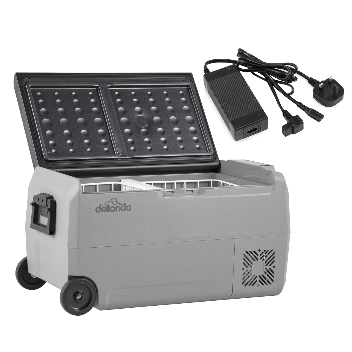 Dellonda DL131 Dellonda Portable Fridge Freezer/Cool Box with LED Display & AC/DC 230V Adaptor 36L