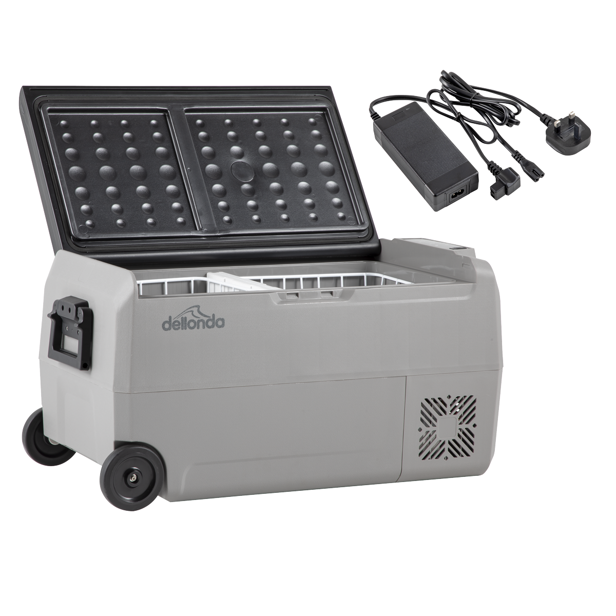 Dellonda DL131 Dellonda Portable Fridge Freezer/Cool Box with LED Display & AC/DC 230V Adaptor 36L