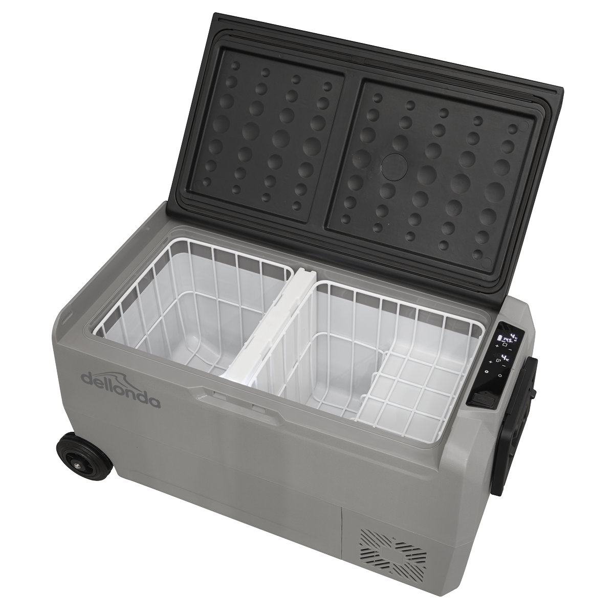 Dellonda DL131 Dellonda Portable Fridge Freezer/Cool Box with LED Display & AC/DC 230V Adaptor 36L