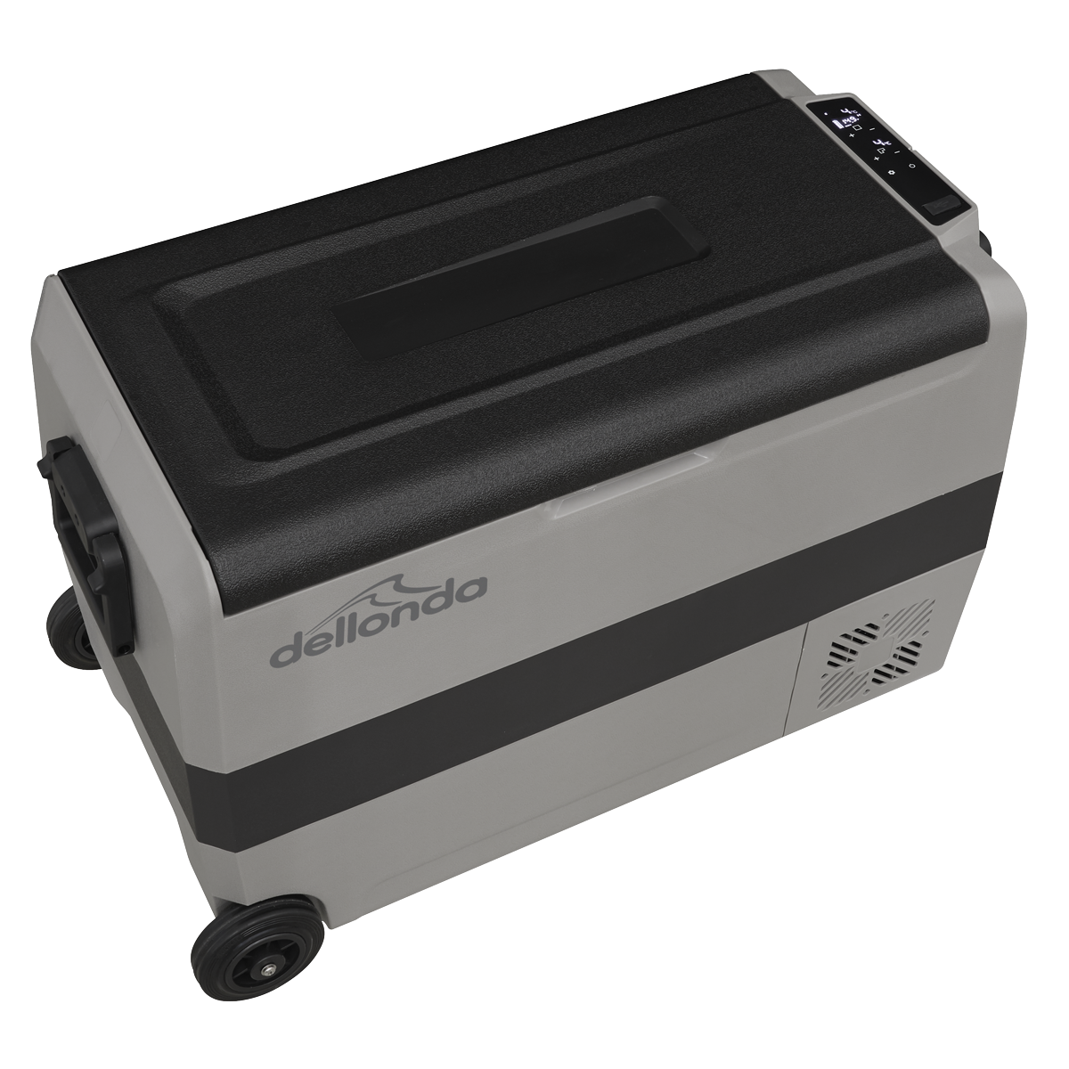 Dellonda DL132 Dellonda Portable Fridge Freezer/Cool Box with LED Display & AC/DC 230V Adaptor 50L